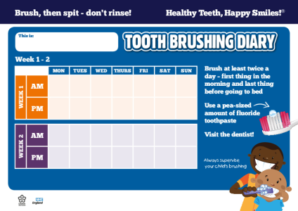 Tooth Brushing Diary